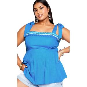 City Chic Women’s Plus Size Top – Paradiso