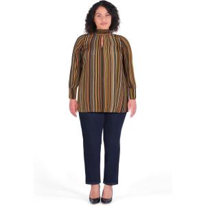 City Chic Women’s Plus Size Tunic – Stripe Print(Stripe)