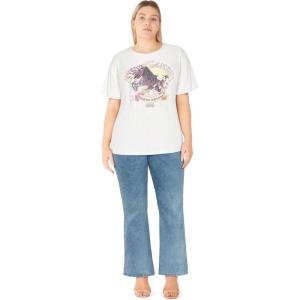 City Chic Womens Tee – Loose(White)