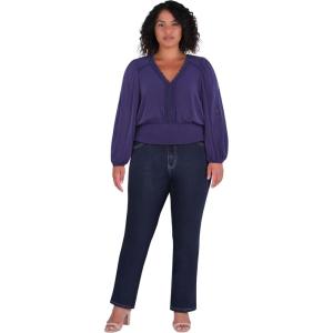 City Chic Womens Top – Frances(Blue)