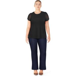 City Chic Womens Top – Linda(Black)