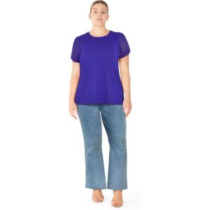City Chic Womens Top – Linda(Blue)