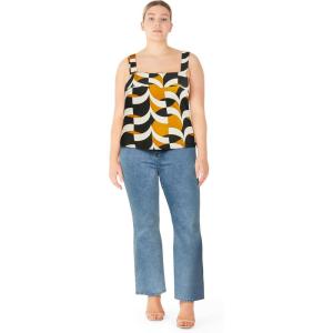 City Chic Womens Top – Nova Print(Black Print)