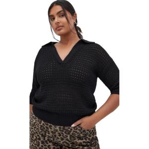 City Chic Womens Top – Zahra(Black)