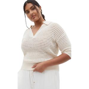 City Chic Womens Top – Zahra(Ivory)