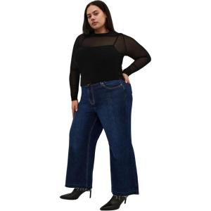 City Chic Women’s Top-Lauryn Ruched(Black)