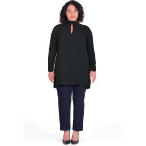 City Chic womens Tunic – Bow(Black)