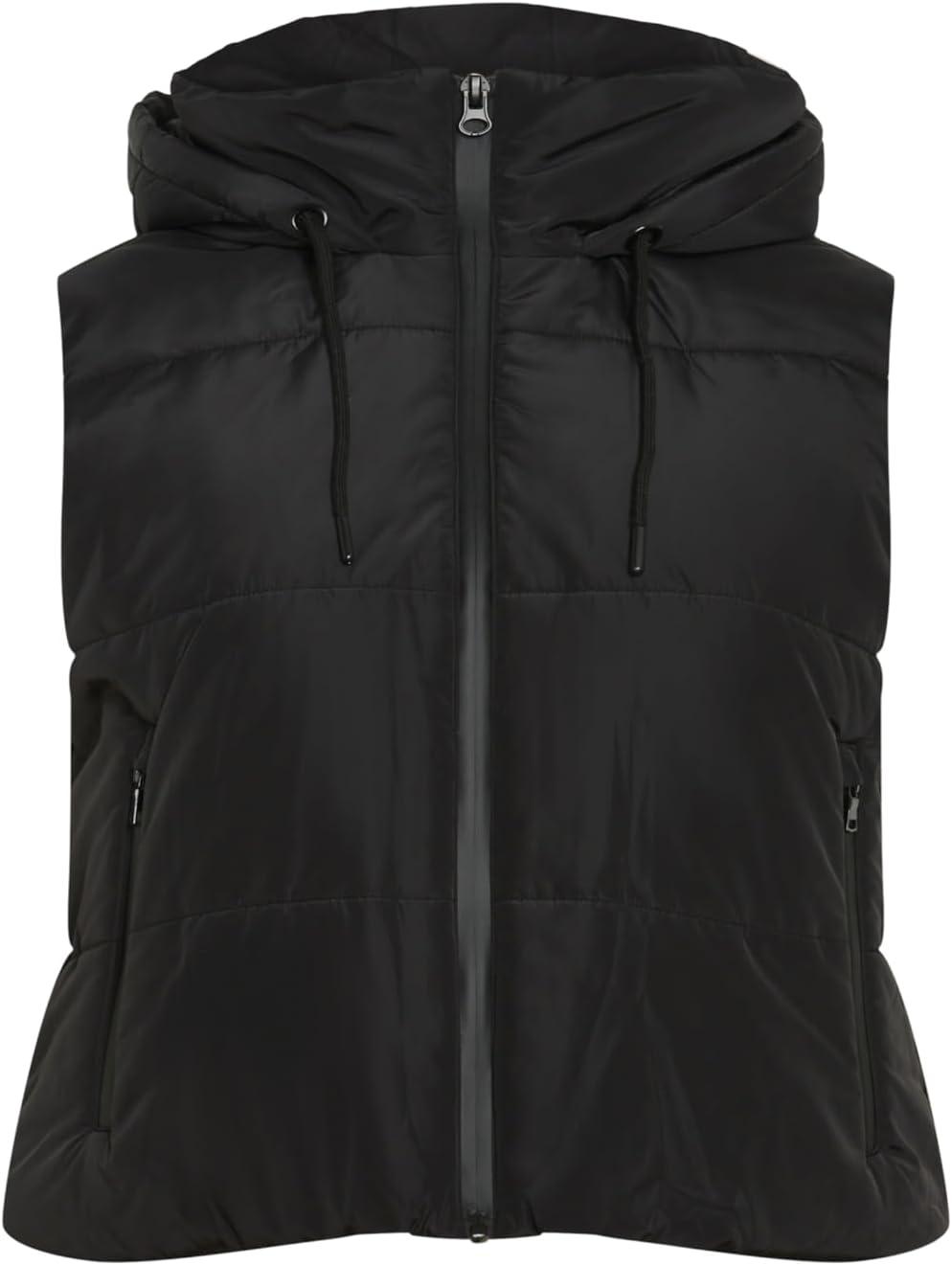 image:imageCITY CHIC Ava Puffer VestBlack