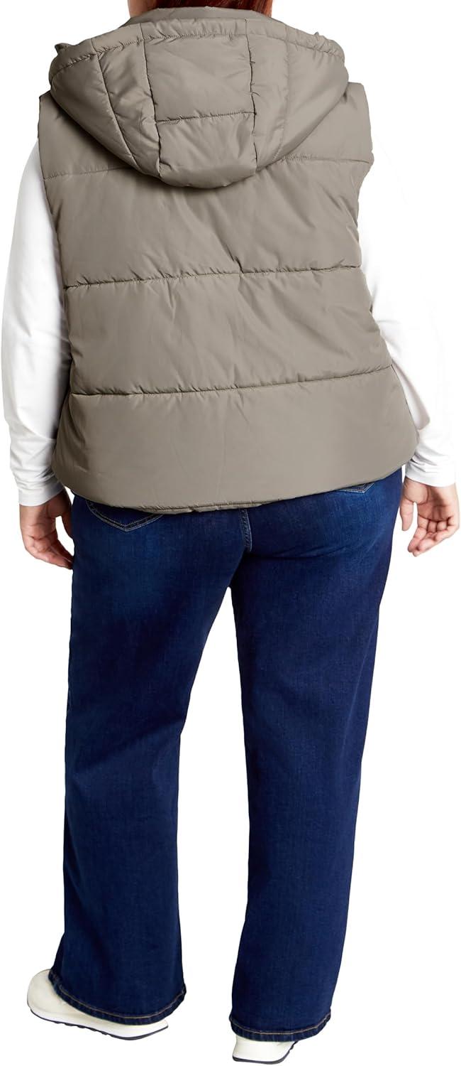 image:imageCITY CHIC Ava Puffer VestSage Grey