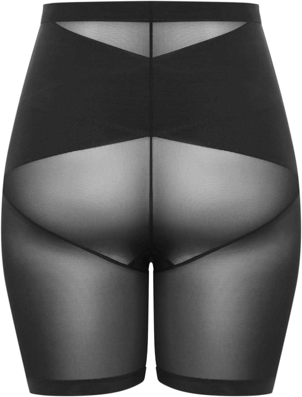 image:imageCITY CHIC Plus Size Shorts Power Mesh ShortBlack