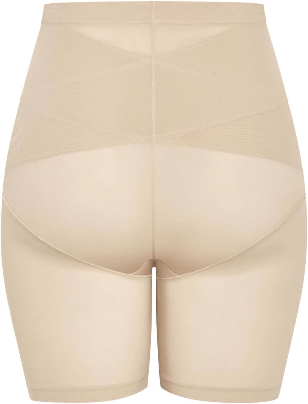 image:imageCITY CHIC Plus Size Shorts Power Mesh ShortLatte