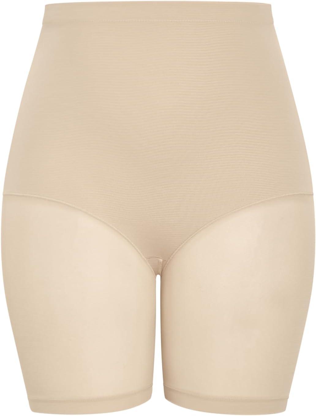 image:imageCITY CHIC Plus Size Shorts Power Mesh ShortLatte