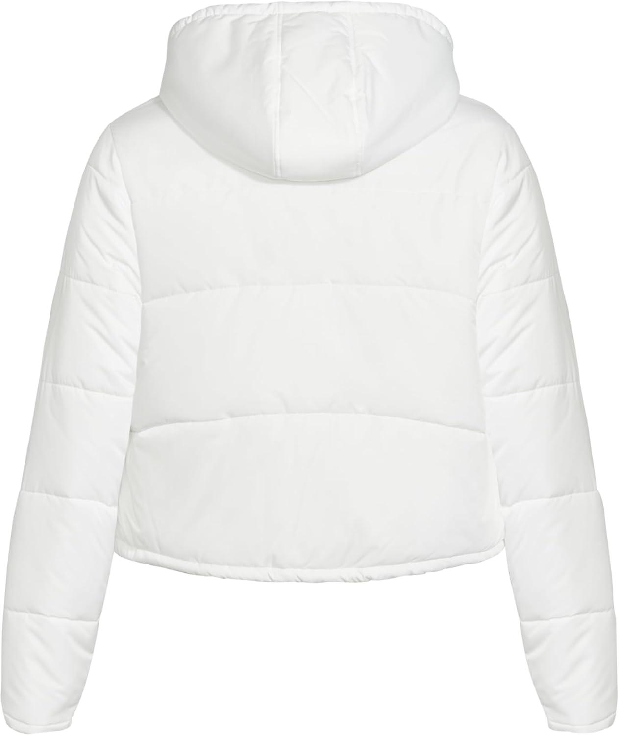 image:imageCity Chic CCX Womens Plus Size Jacket Streetwise PufferIvory