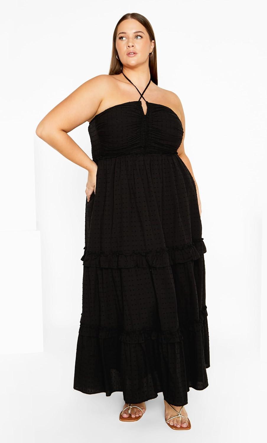 image:imageCity Chic Ivy DressBlack