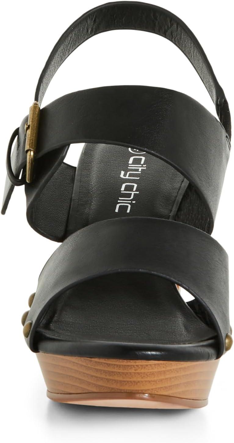 image:imageCity Chic Izzy Platform HeelBlack