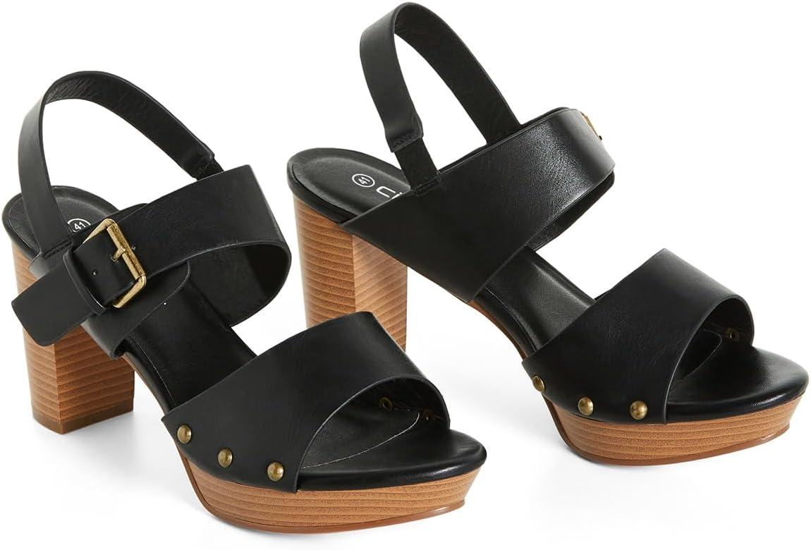 image:imageCity Chic Izzy Platform HeelBlack