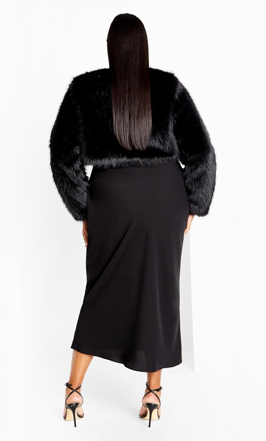 image:imageCity Chic Plus Size Jacket Angelica JacketBlack