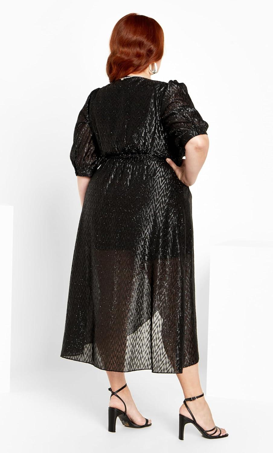 image:imageCity Chic Plus Size Jacket Glimmer Jacket
