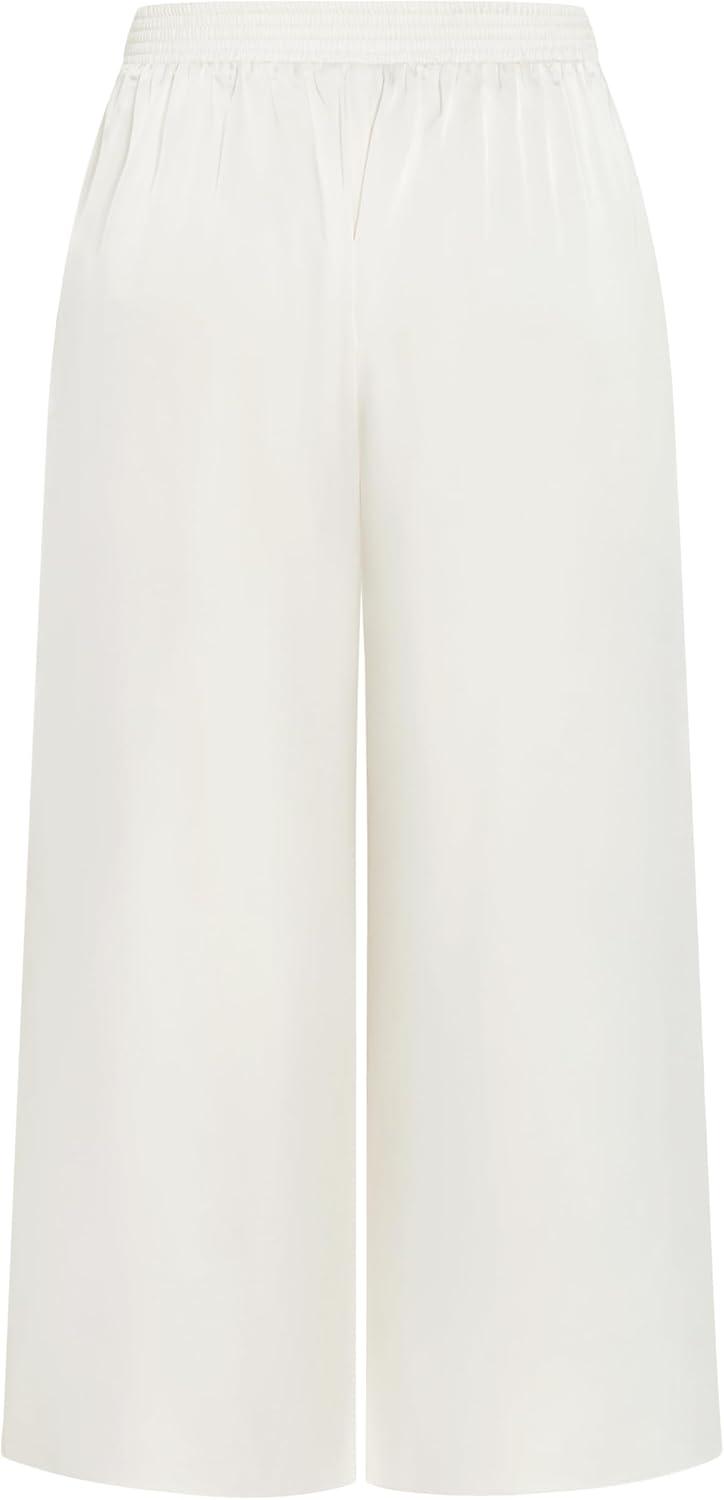 image:imageCity Chic Plus Size Satin Palazzo Champagne PantChampagne