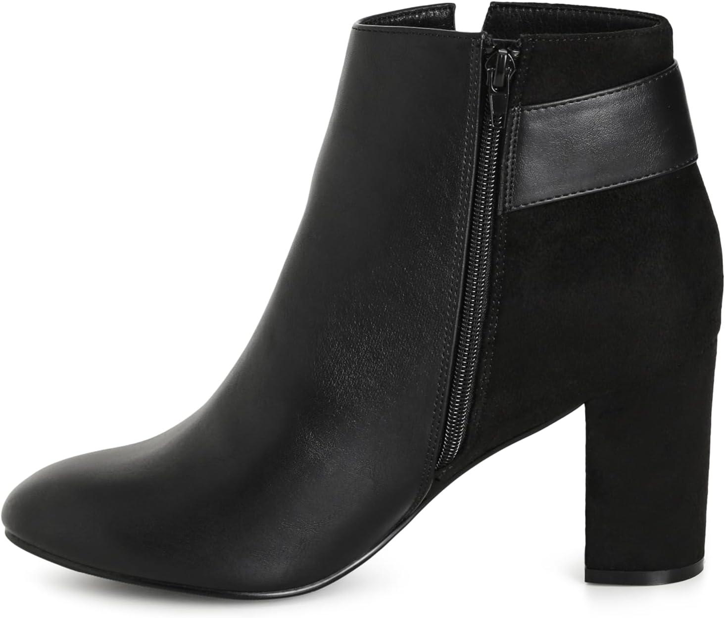 image:imageCity Chic Wide Fit Jax Ankle BootBlack