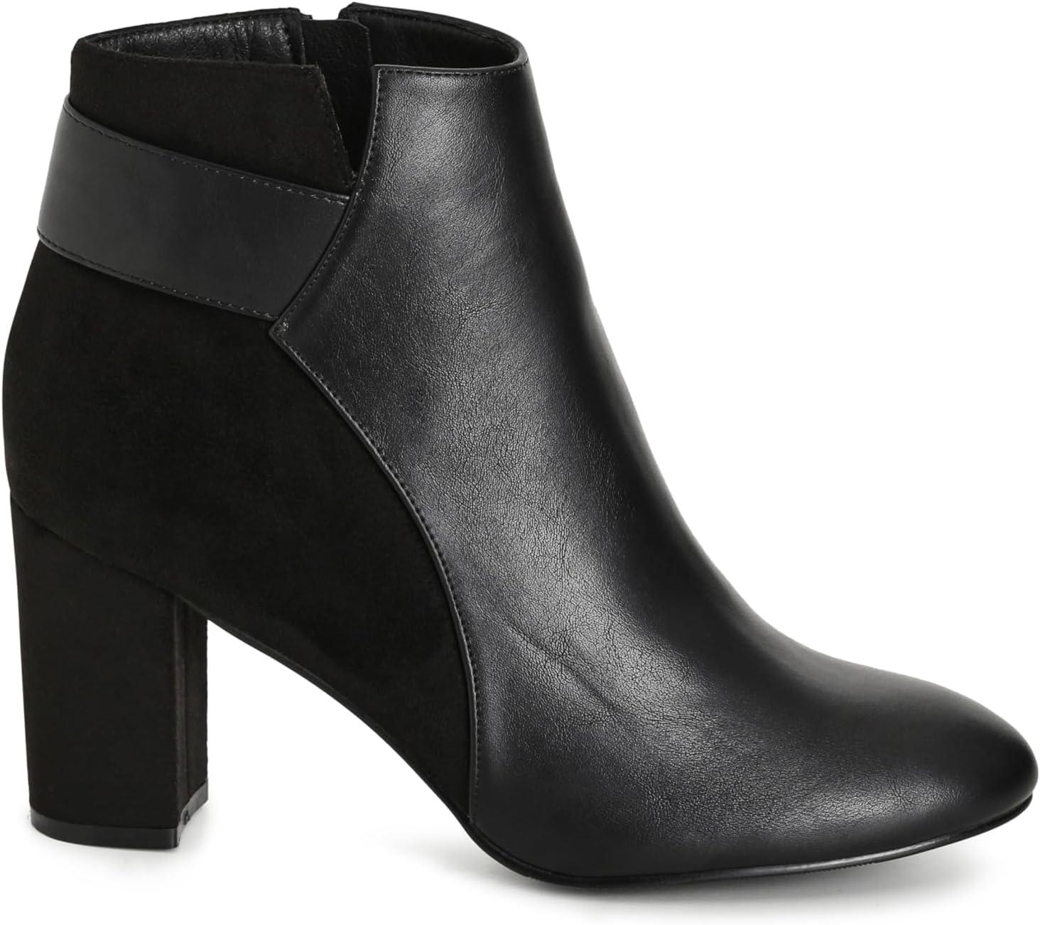 image:imageCity Chic Wide Fit Jax Ankle BootBlack