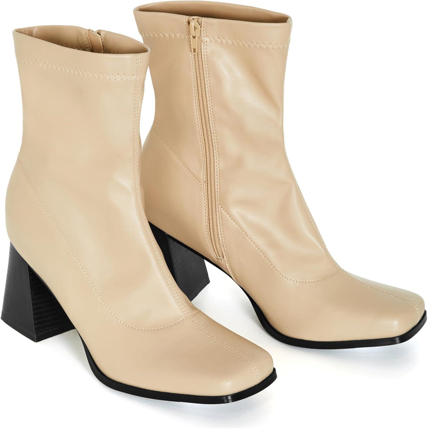 image:imageCity Chic Womens Ankle Boots Harlow Neutral 13Neutral
