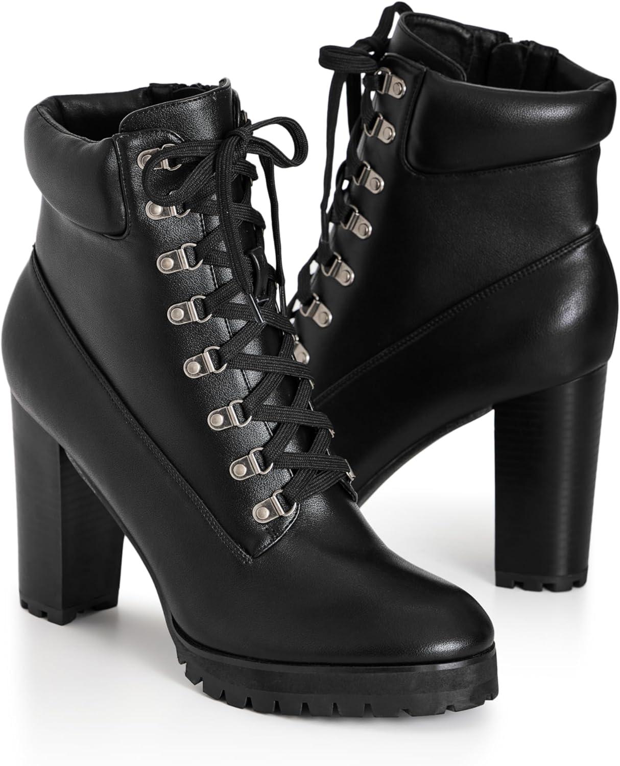 image:imageCity Chic Womens Ankle Boots HavenBlack