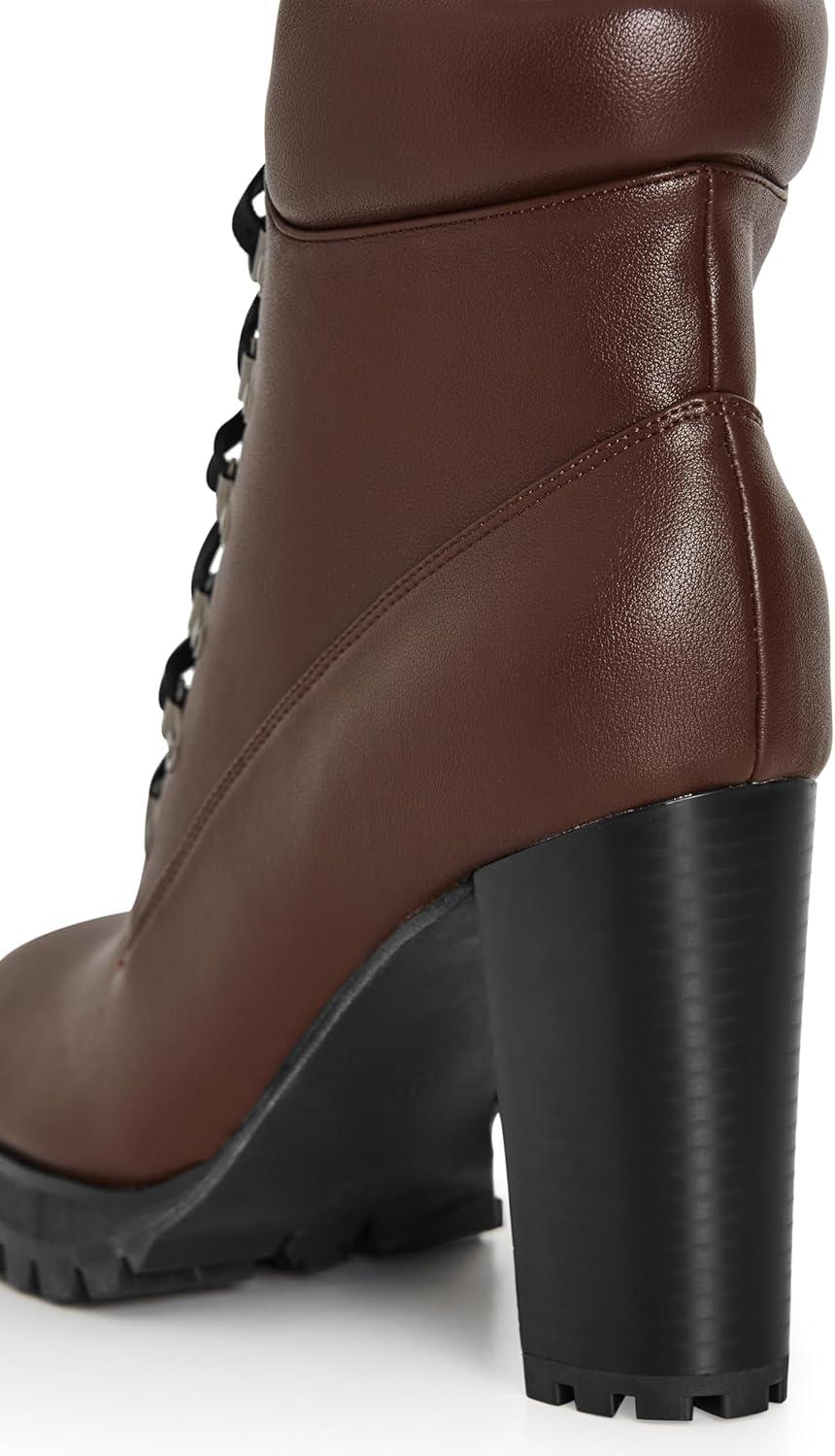 image:imageCity Chic Womens Ankle Boots HavenChocolate