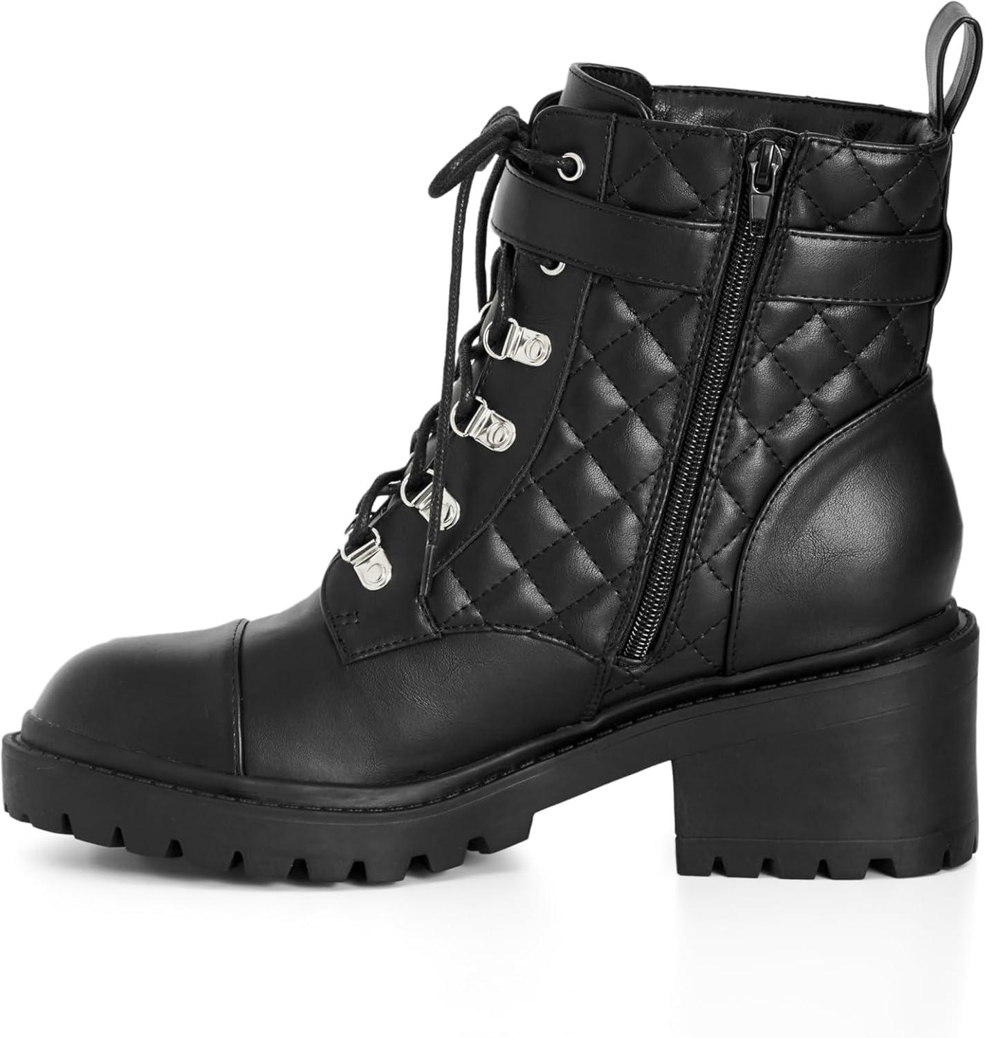 image:imageCity Chic Womens Ankle Boots ReeseBlack