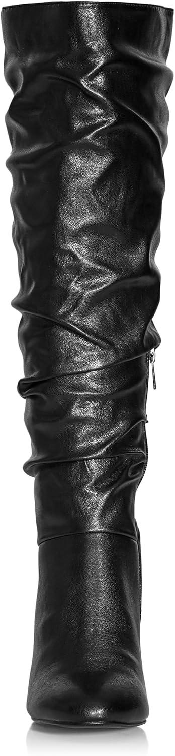 image:imageCity Chic Womens BootWide Fit Petra Sleek Knee High