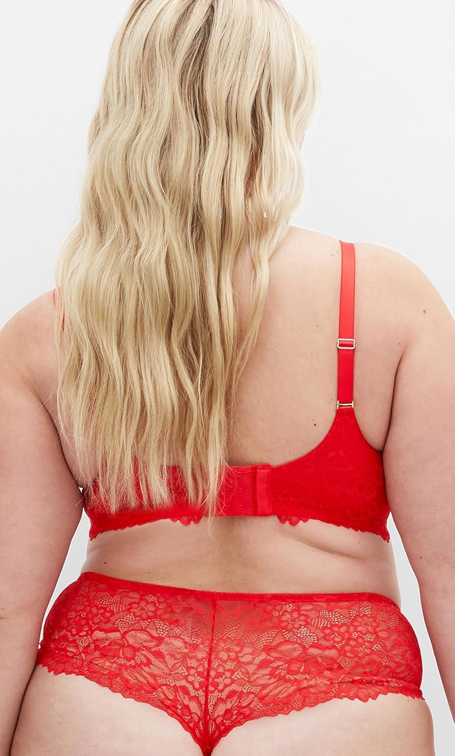 image:imageCity Chic Womens Bra Caitlin ContourLove Red