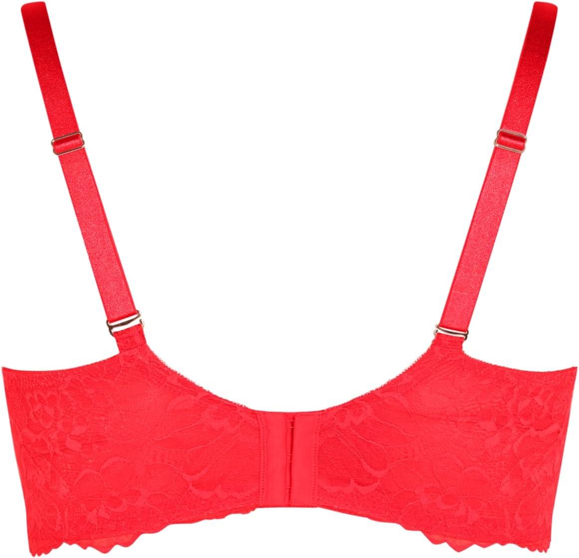 image:imageCity Chic Womens Bra Caitlin ContourLove Red