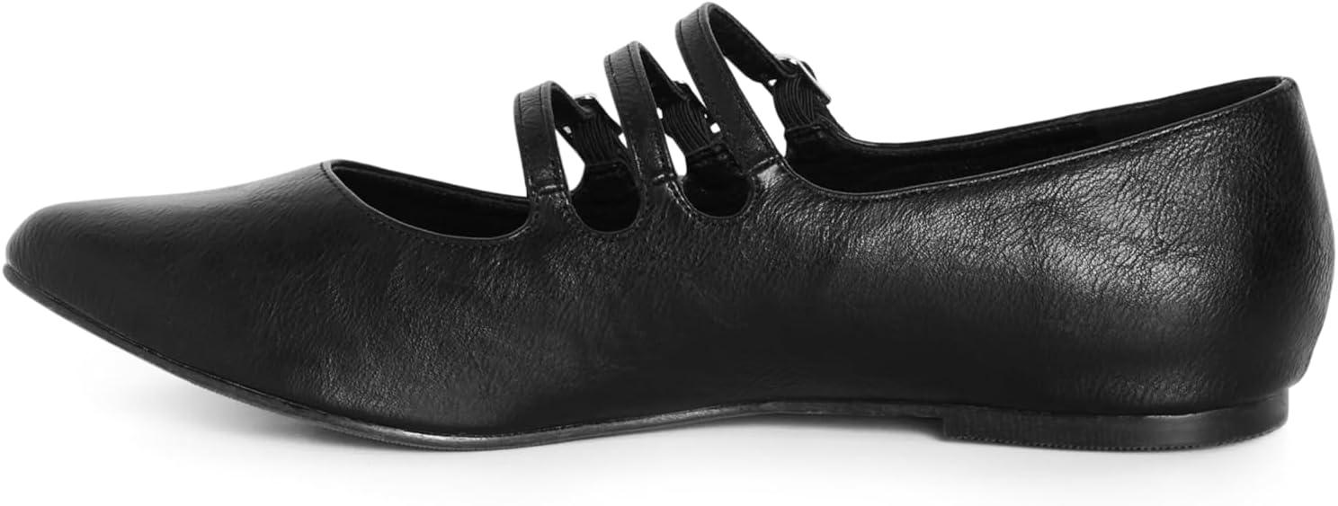 image:imageCity Chic Womens Buckle Ballet FlatBlack