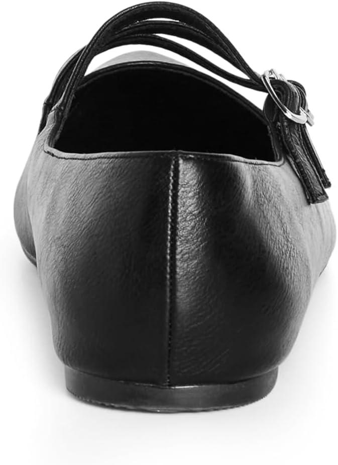 image:imageCity Chic Womens Buckle Ballet FlatBlack