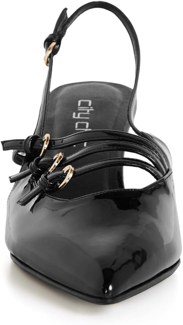 image:imageCity Chic Womens Heel Wide Fit NovahBlack