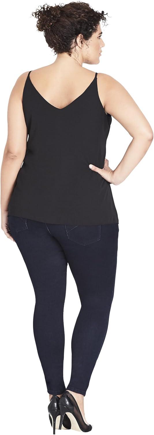 image:imageCity Chic Womens JeanAsha Short Skinny