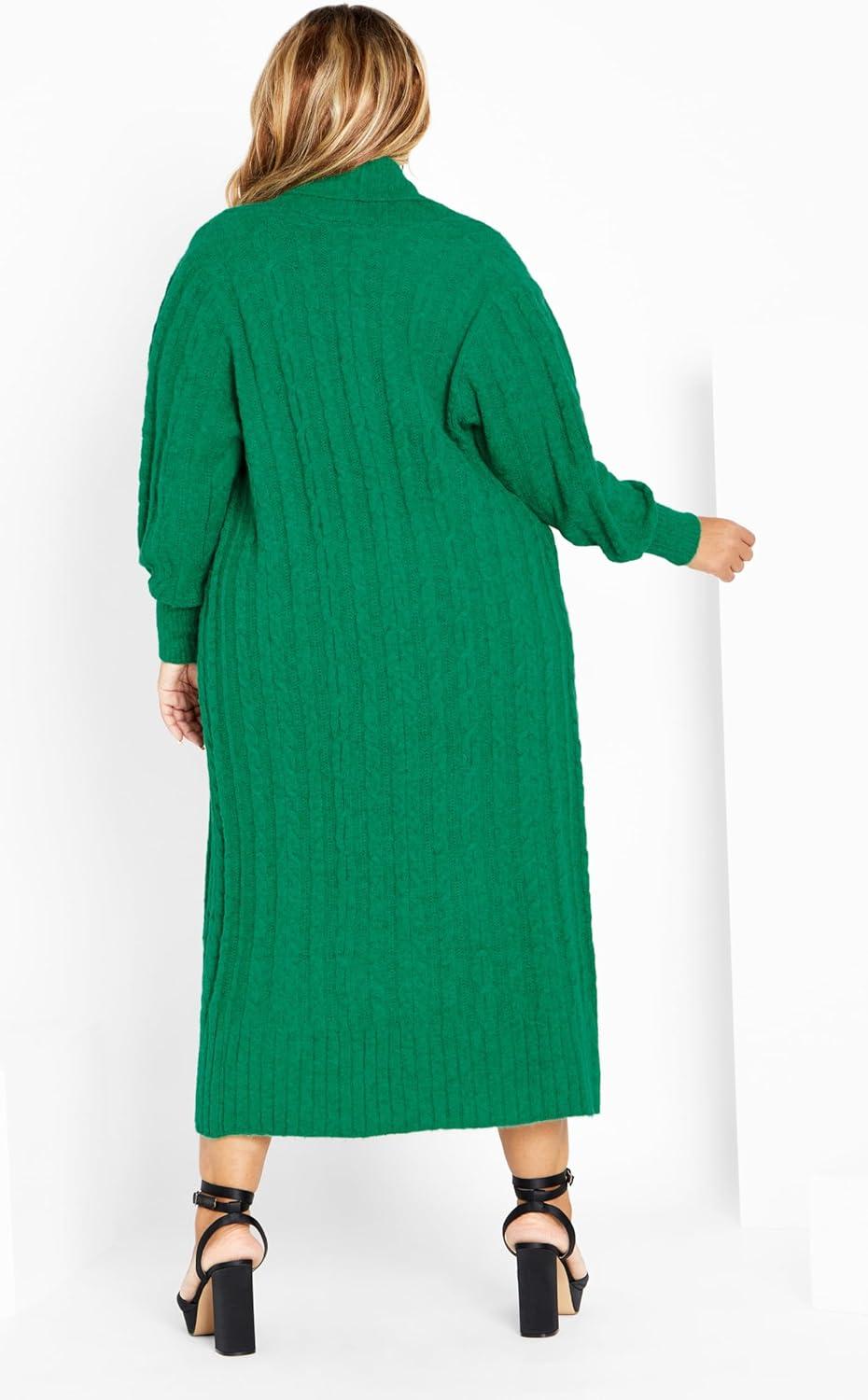 image:imageCity Chic Womens Kenzi CardiganGreenstone