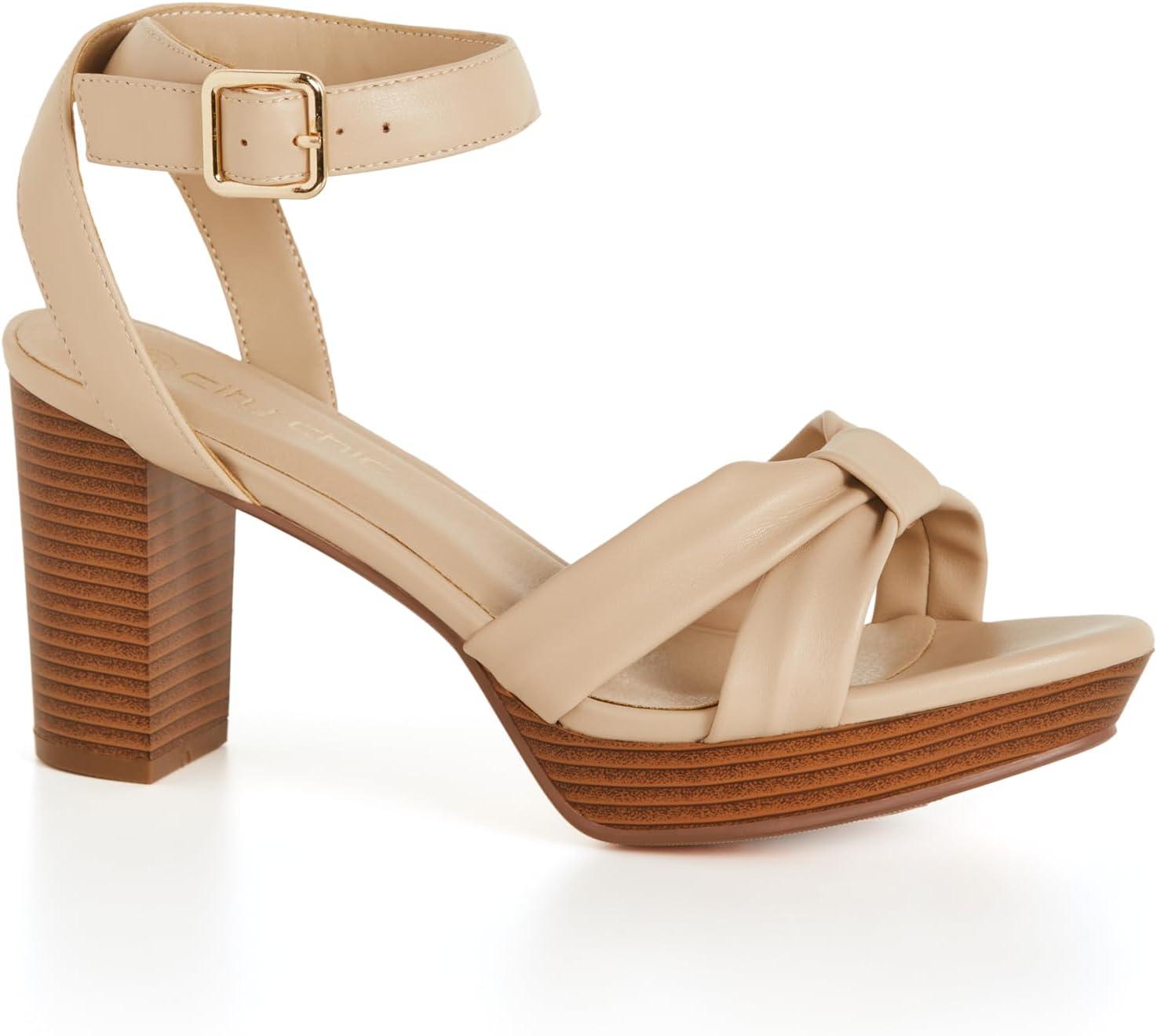 image:imageCity Chic Womens Platform Wide Fit LeahTan