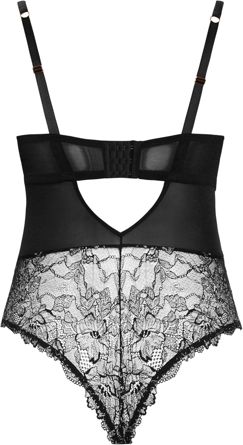 image:imageCity Chic Womens Plus Size Bodysuit RenayBlack
