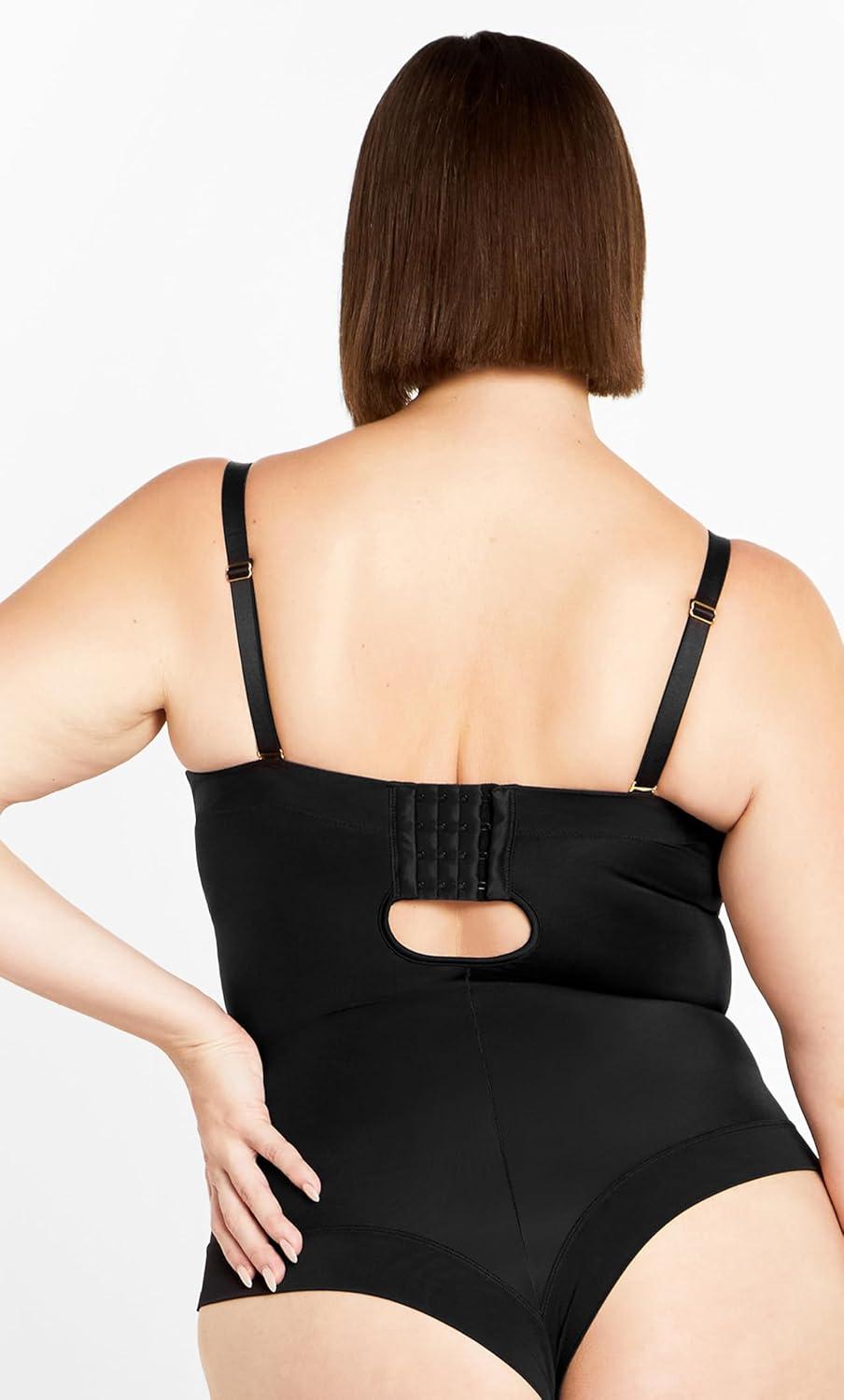 image:imageCity Chic Womens Plus Size Bodysuit Smooth amp Chic StraplessBlack