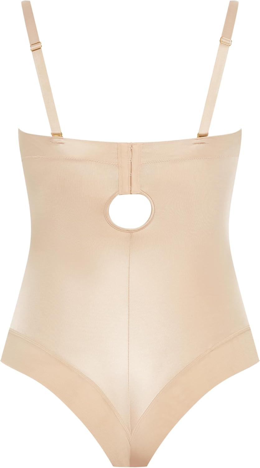 image:imageCity Chic Womens Plus Size Bodysuit Smooth amp Chic StraplessLatte