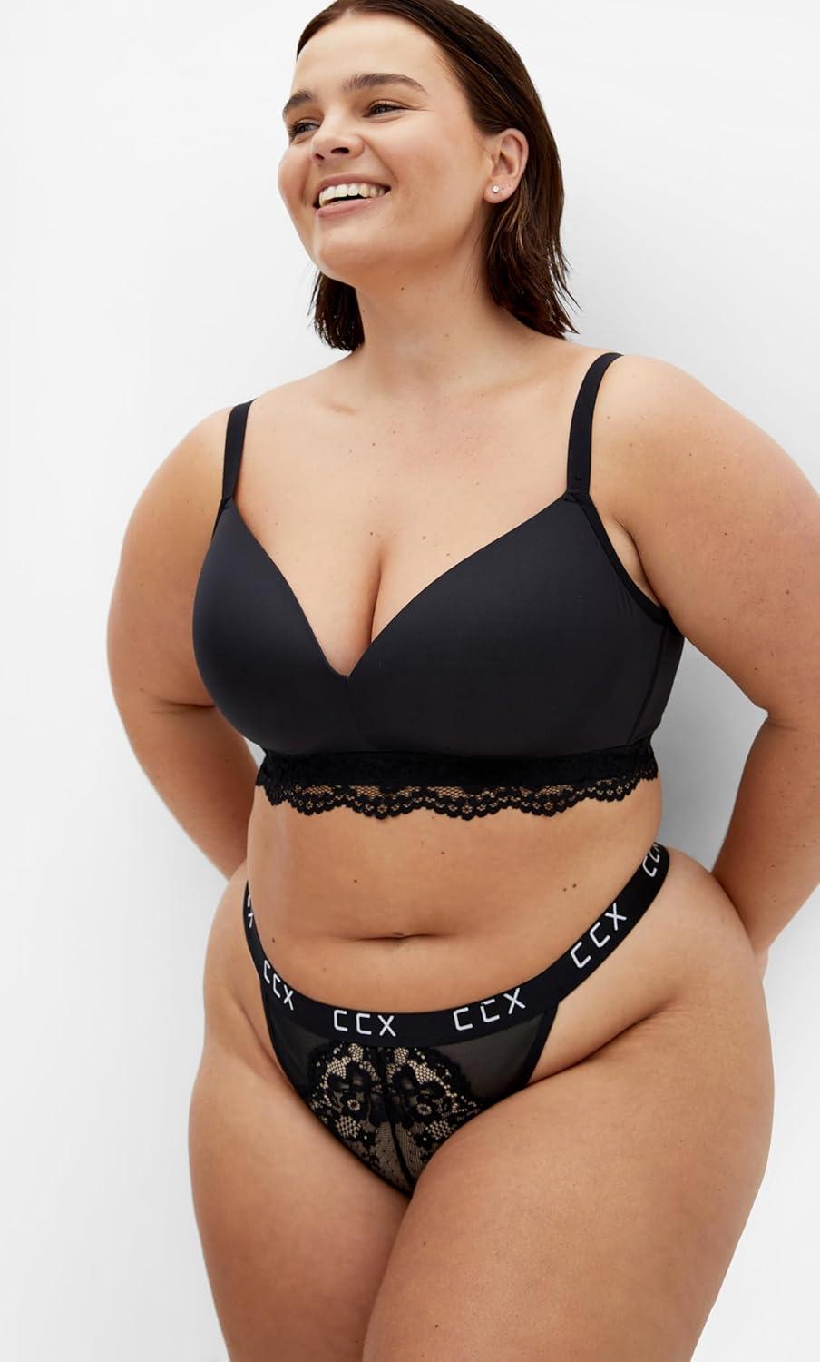 image:imageCity Chic Womens Plus Size Bra AmaliaBlack