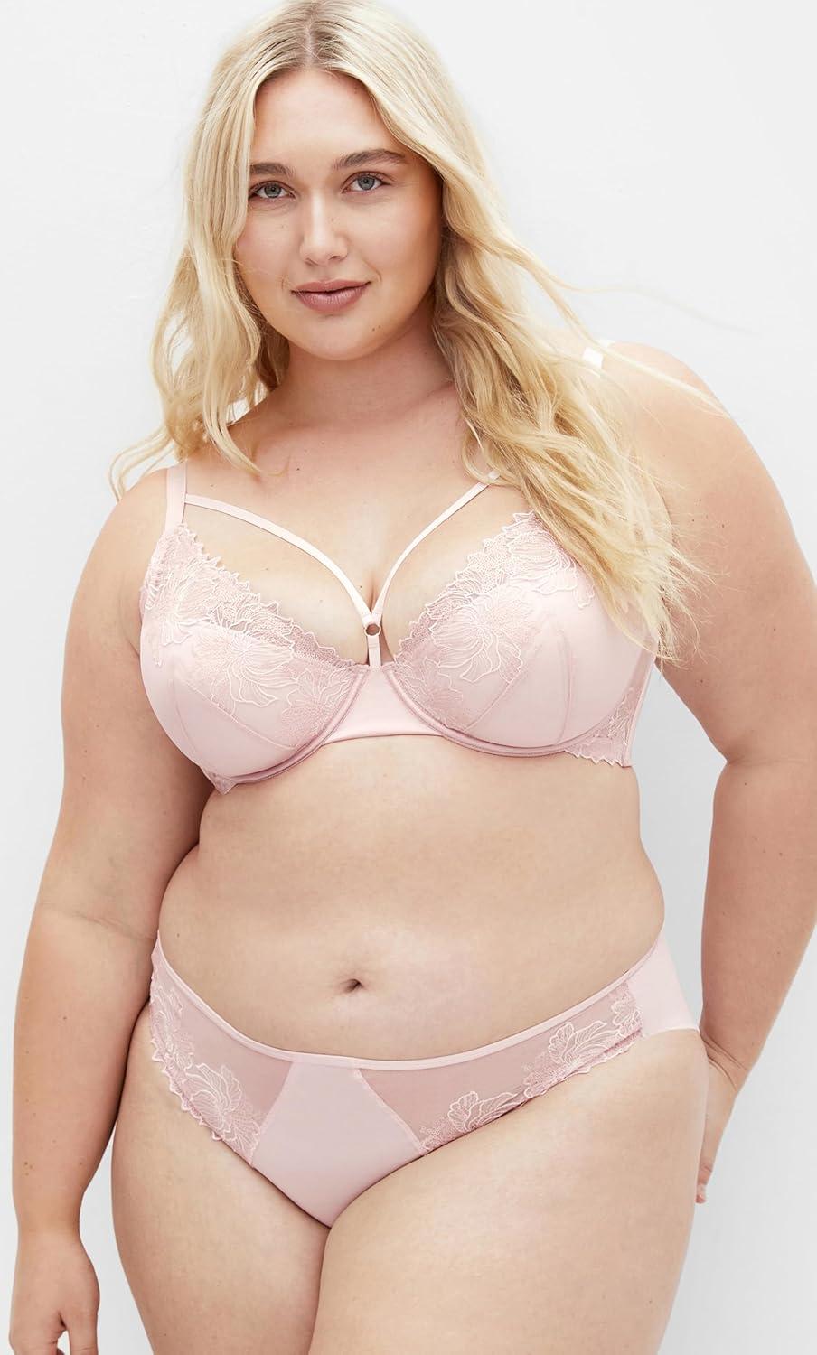 image:imageCity Chic Womens Plus Size Bra Contour LexiPink