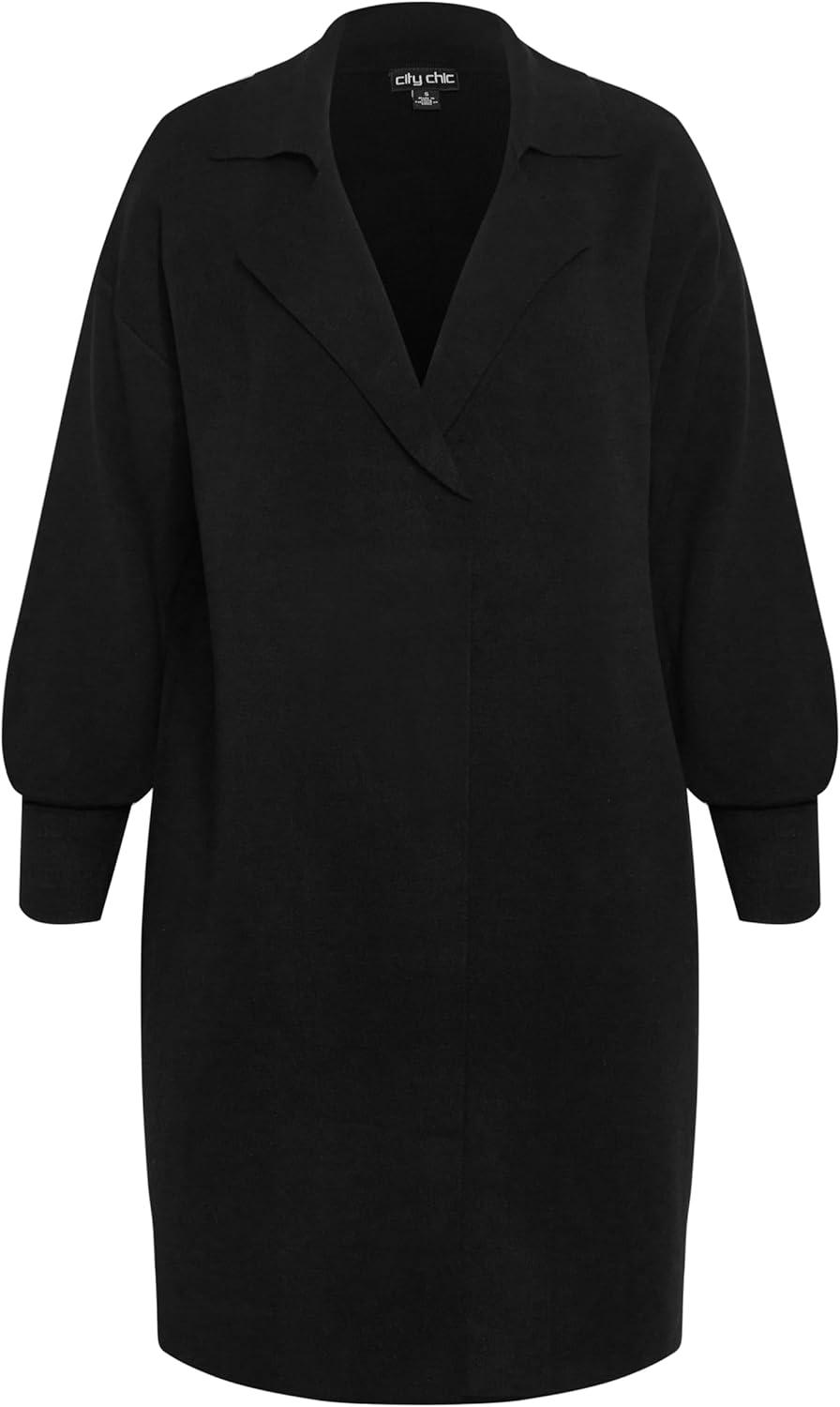 image:imageCity Chic Womens Plus Size Cardigan ElsieBlack