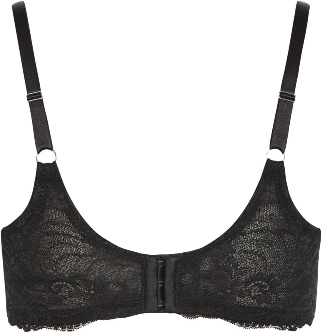 image:imageCity Chic Womens Plus Size Contour Bra Hailey PrintBlack Floral Print
