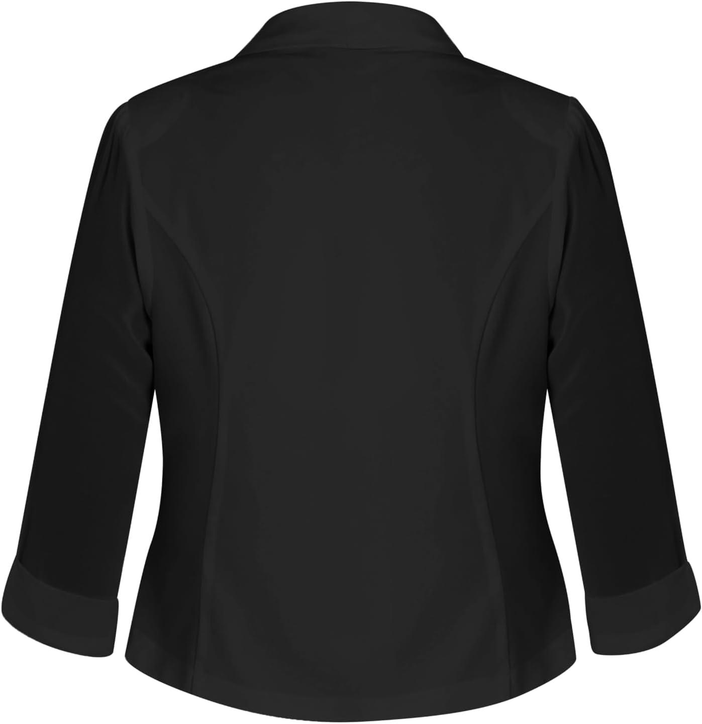 image:imageCity Chic Womens Plus Size Cropped Blazer JacketBlack