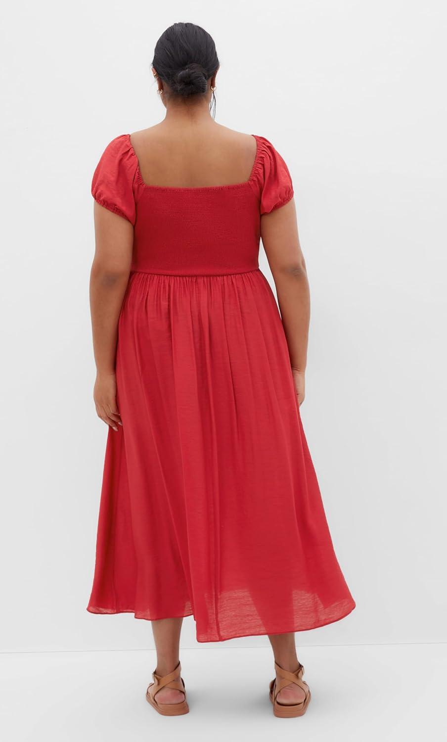 image:imageCity Chic Womens Plus Size Dress Abbigail Split MaxiRed