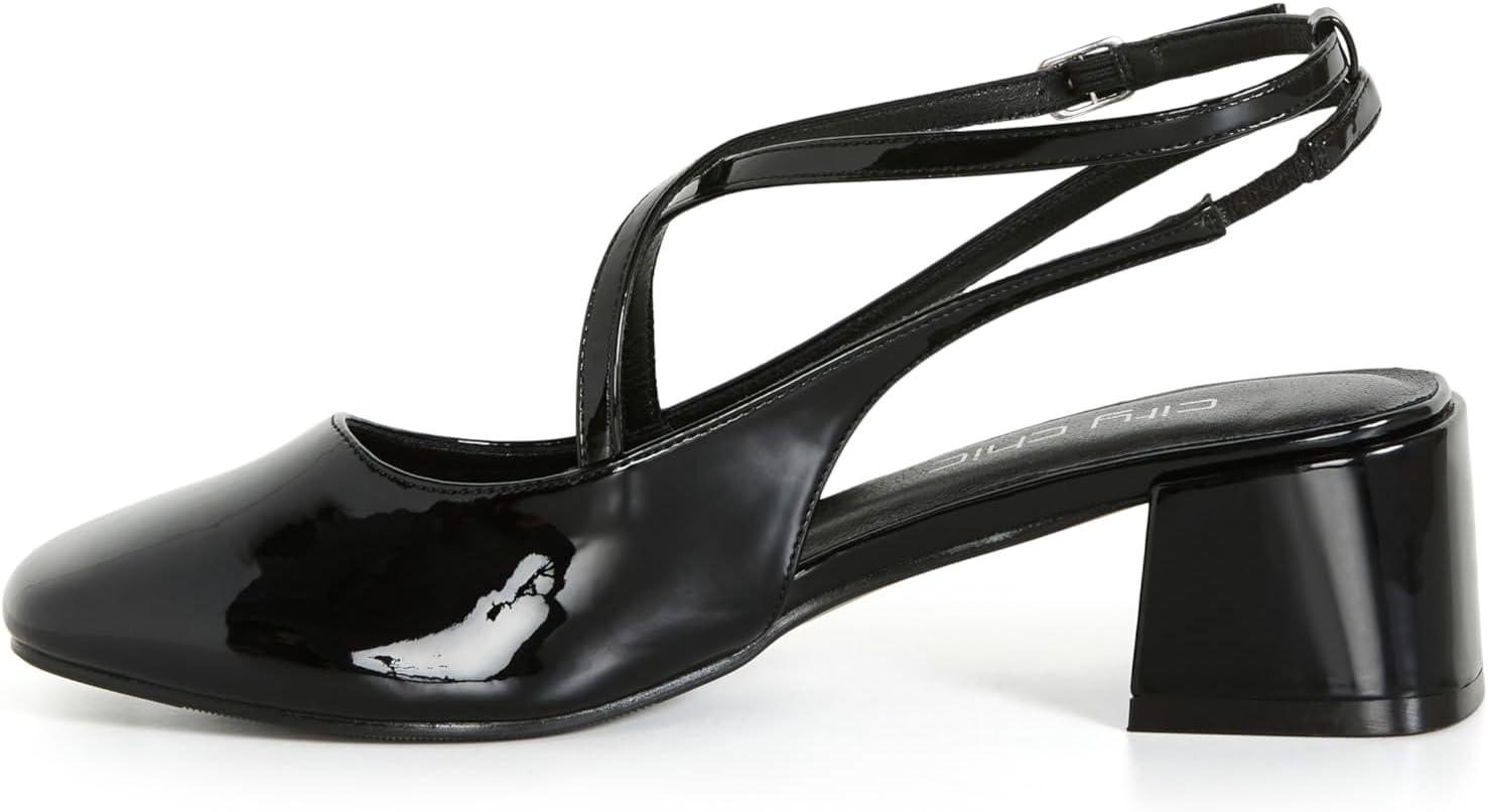 image:imageCity Chic Womens Plus Size Heel Wide FIT LunaBlack
