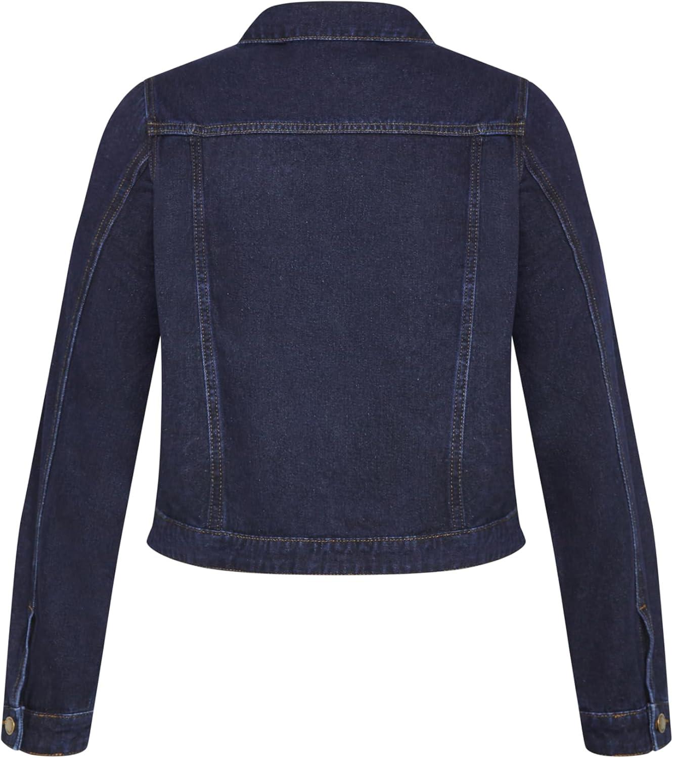 image:imageCity Chic Womens Plus Size Jacket Denim JoJoDark Denim