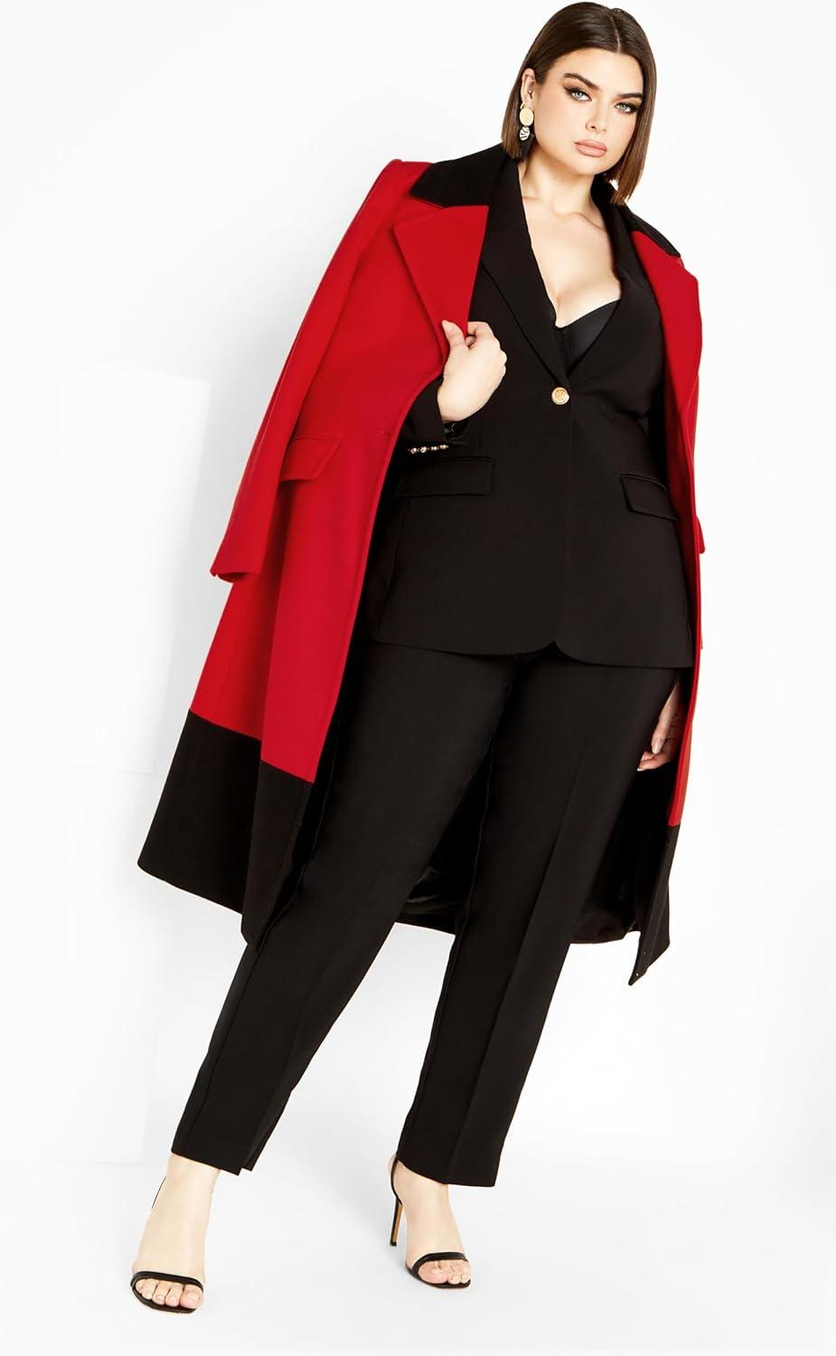 image:imageCity Chic Womens Plus Size Jacket KaraBlack